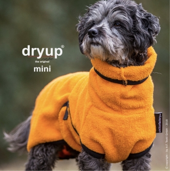 DryUp Cape Hundebademantel Mini Clementine